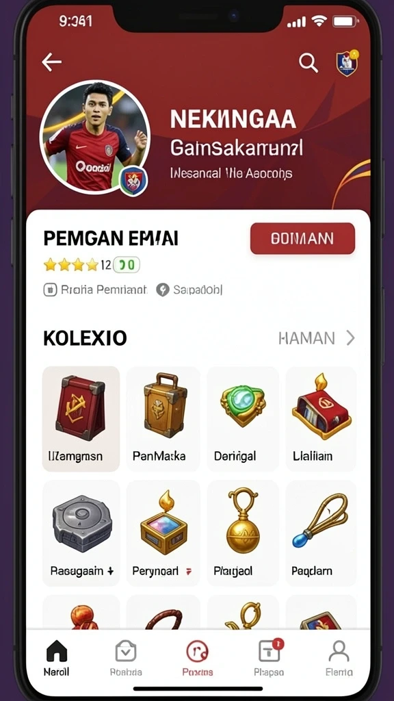 Ilustrasi misi harian yang menantang dan seru.