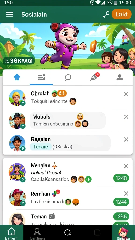 Bonus harian yang menguntungkan bagi para pemain.