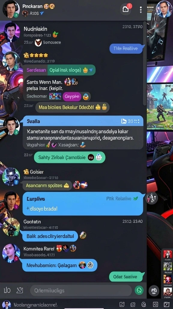 Screenshot level yang menantang dan seru.
