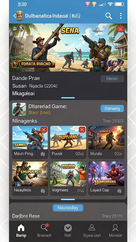Tangkapan layar menampilkan mode multiplayer yang seru.
