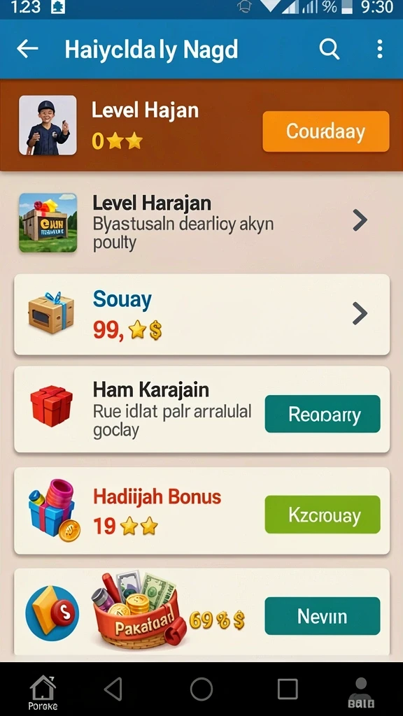 Latar belakang hutan yang indah dan menantang.