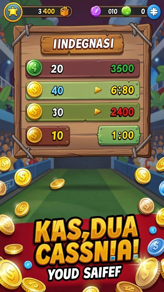 Petualangan seru dengan teman-teman di game.