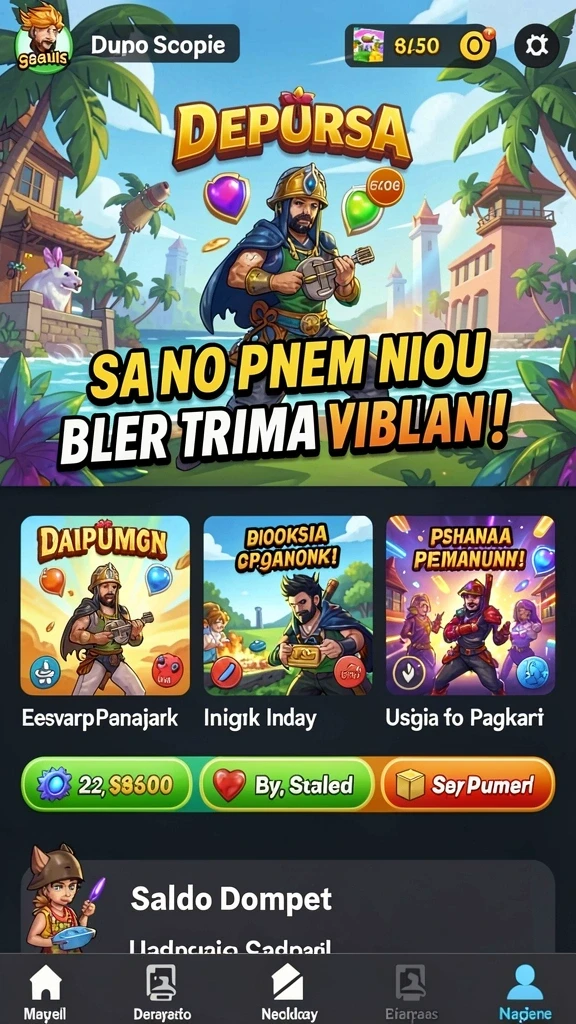 Screenshot menunjukkan grafis apik dari dunia game.