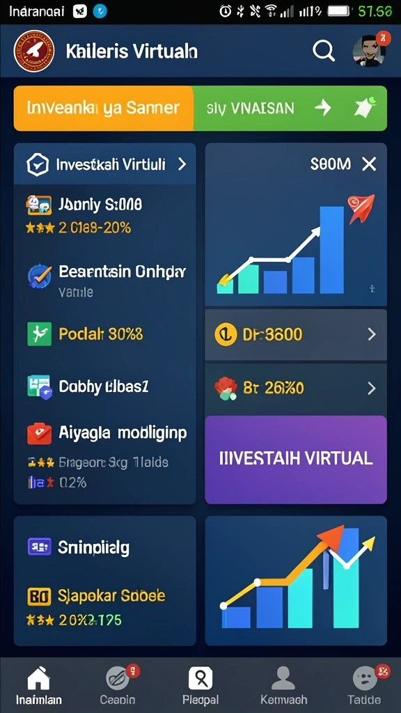 Grafik permainan yang menakjubkan.