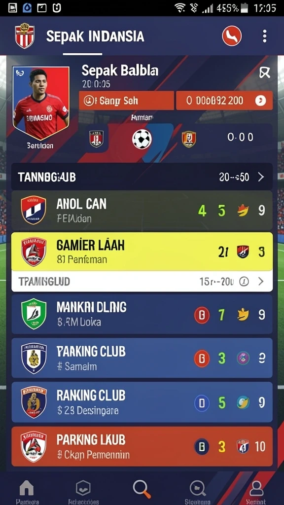 Tampilan beranda yang menarik dengan navigasi mudah.