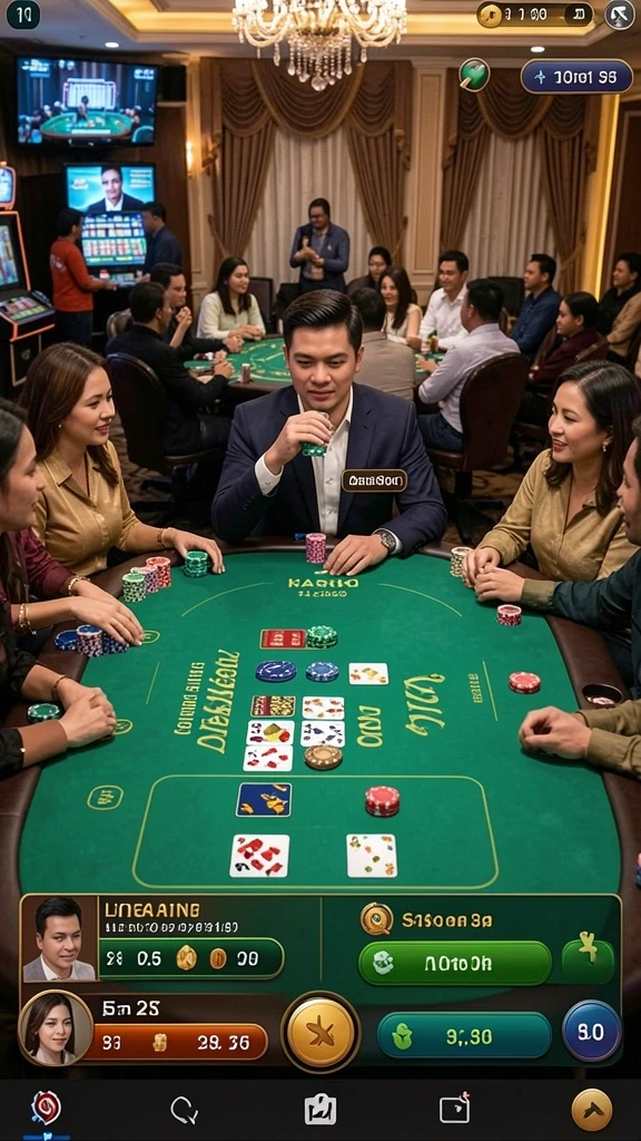 Tampilan awal BPO777 dengan karakter menarik.