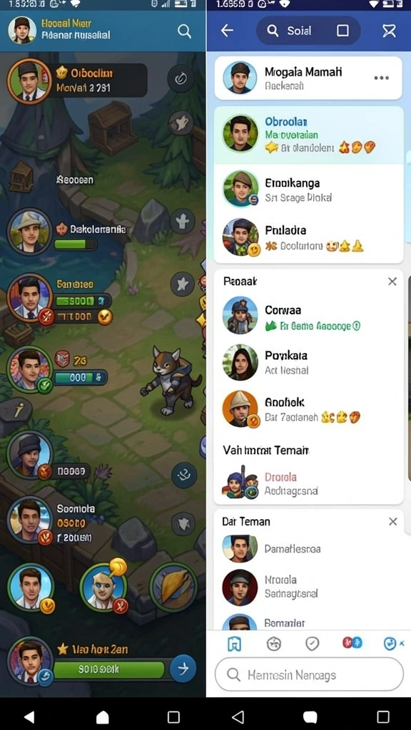 Tampilan misi baru yang penuh tantangan.