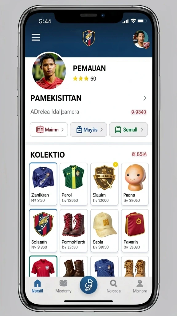 Screenshot menunjukkan momen kompetisi antar pemain.