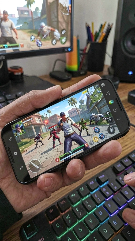 Bersaing dengan teman dalam mode multiplayer.