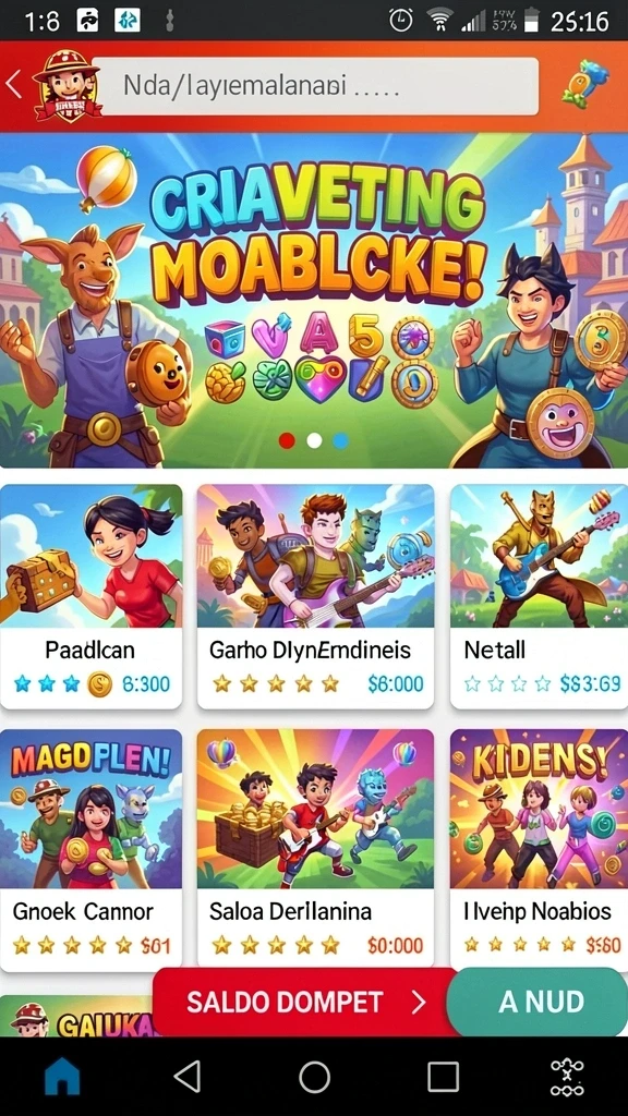 Menu navigasi yang mudah dan intuitif.