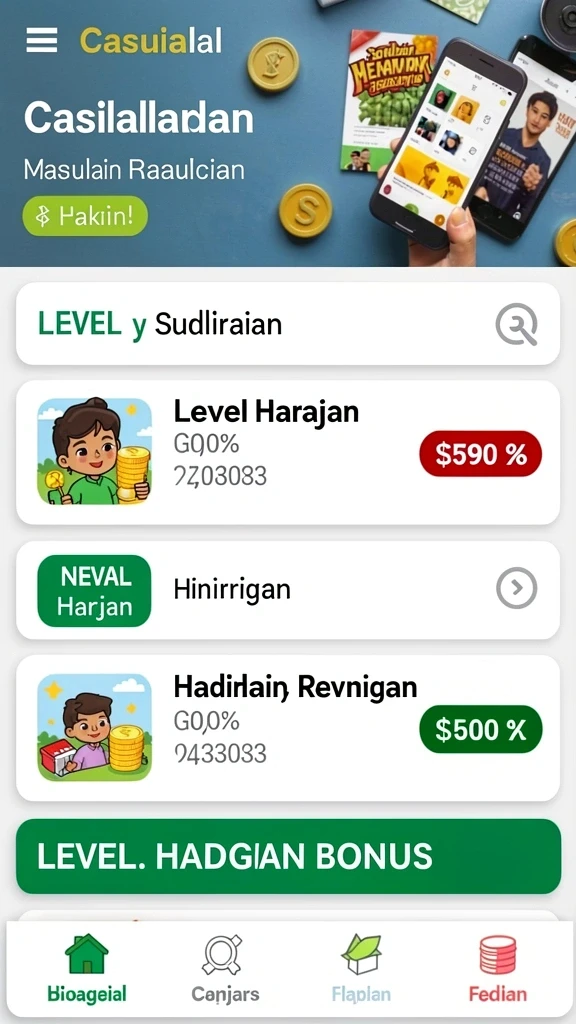 Tampilan antarmuka pengguna yang intuitif.