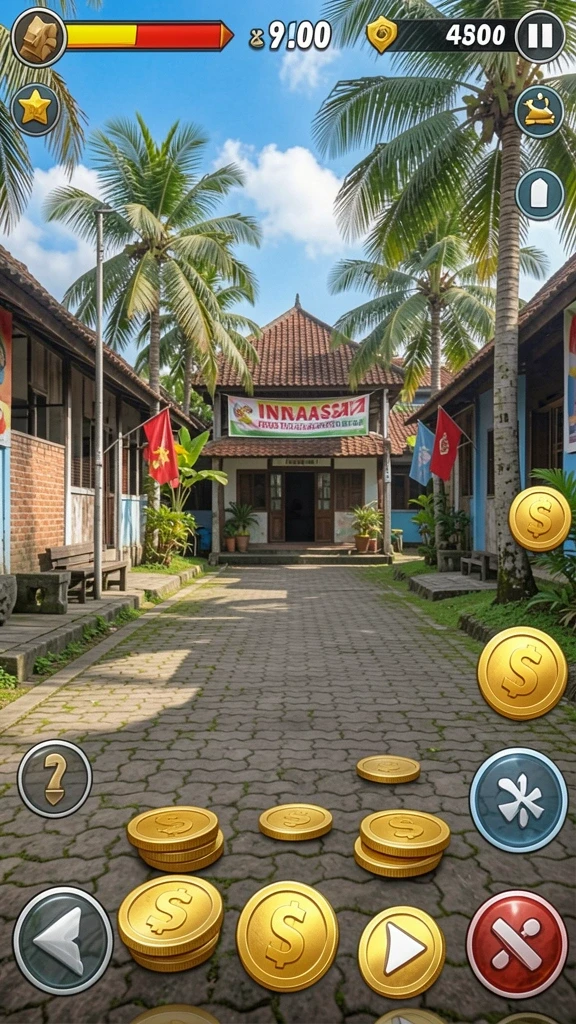 Tampilan utama aplikasi GOJEKVIP yang menarik dan mudah dipahami.