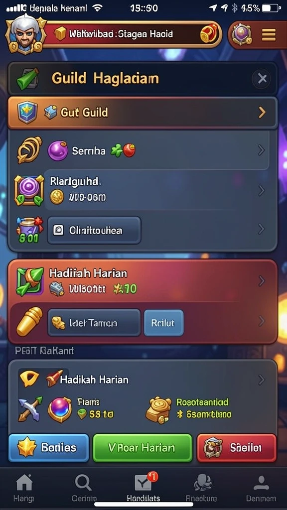 Mode permainan multiplayer yang seru dan menantang.