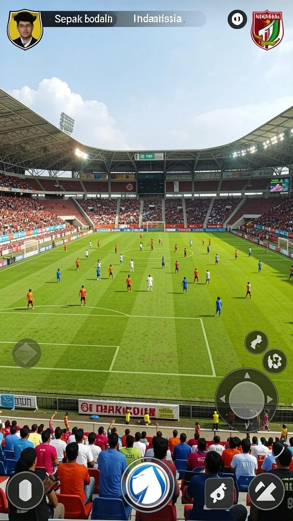 Mode multiplayer yang memungkinkan pesan real-time antar pemain.