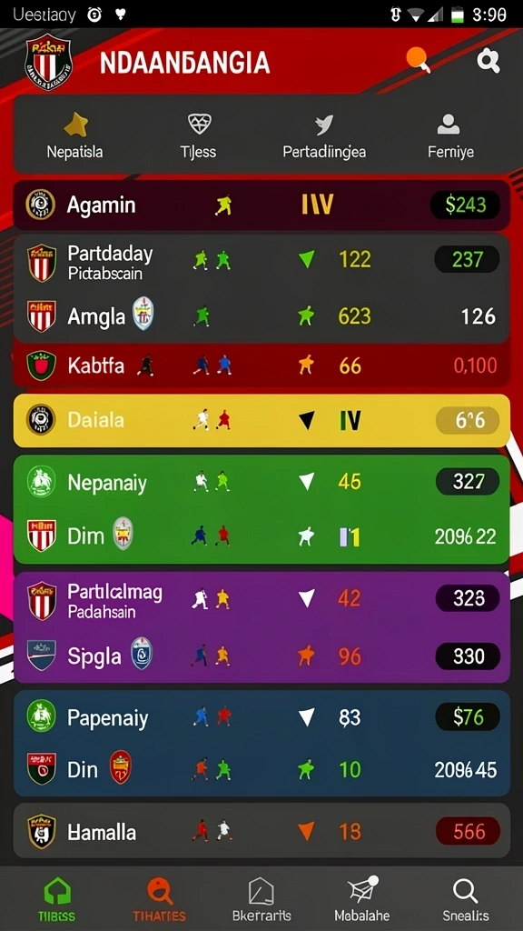 Kompetisi seru antara pemain dari seluruh dunia.
