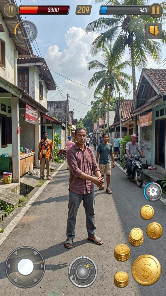 Sistem reward yang memotivasi pemain untuk terus bermain.