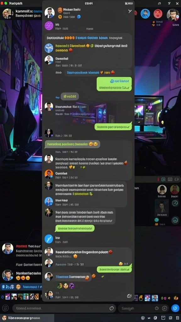 Tampilan grafis yang memukau dalam game.