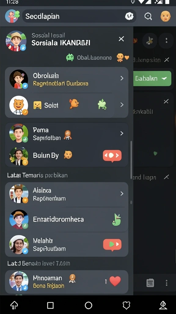 Level permainan yang bervariasi dan penuh tantangan.