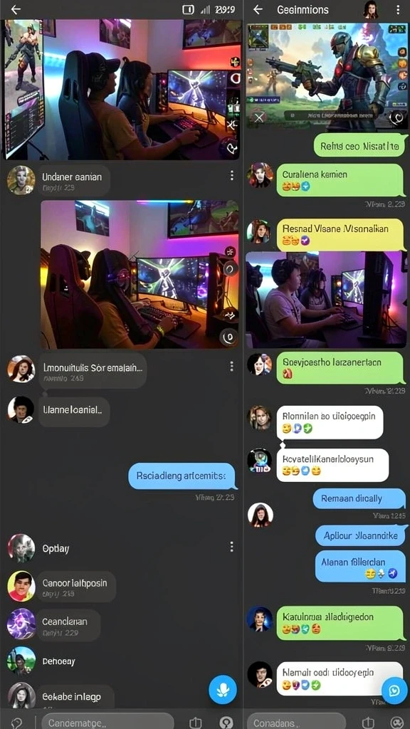 Screenshot aplikasi INDSLOT menunjukkan tampilan antarmuka yang menarik.