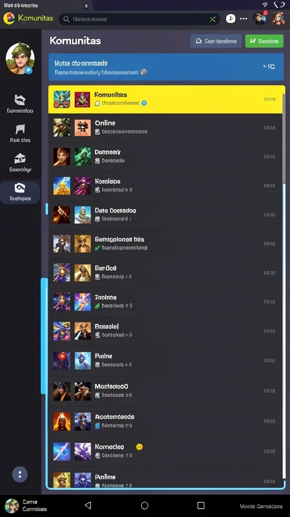 Screenshot dari misi seru dalam JNT777.