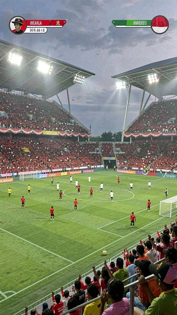 Gambar ini memperlihatkan interaksi sosial di dalam game.
