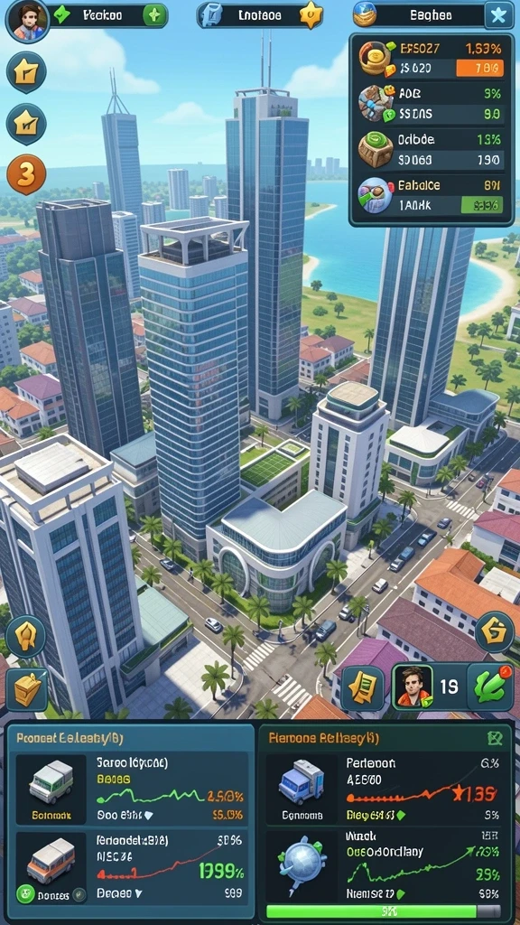 Tampilan utama game dengan karakter yang menarik.