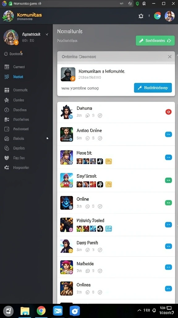 Bergabung dengan teman untuk tantangan multiplayer yang seru.
