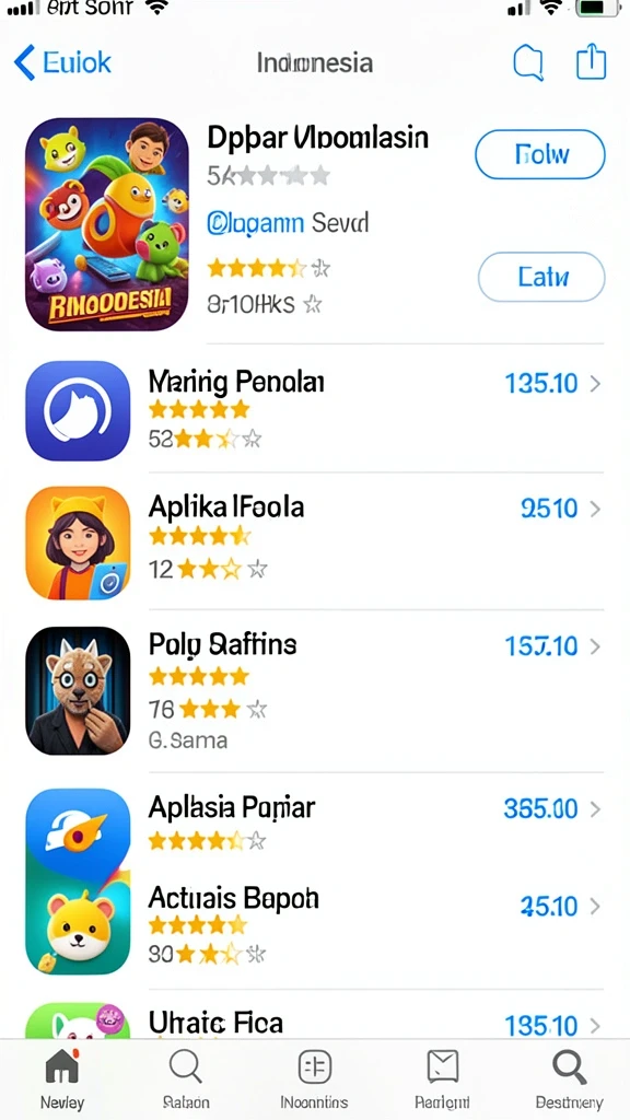 Menghadirkan berbagai pilihan permainan seru.