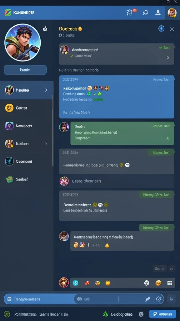 Tampilan awal yang menarik dengan karakter utama.