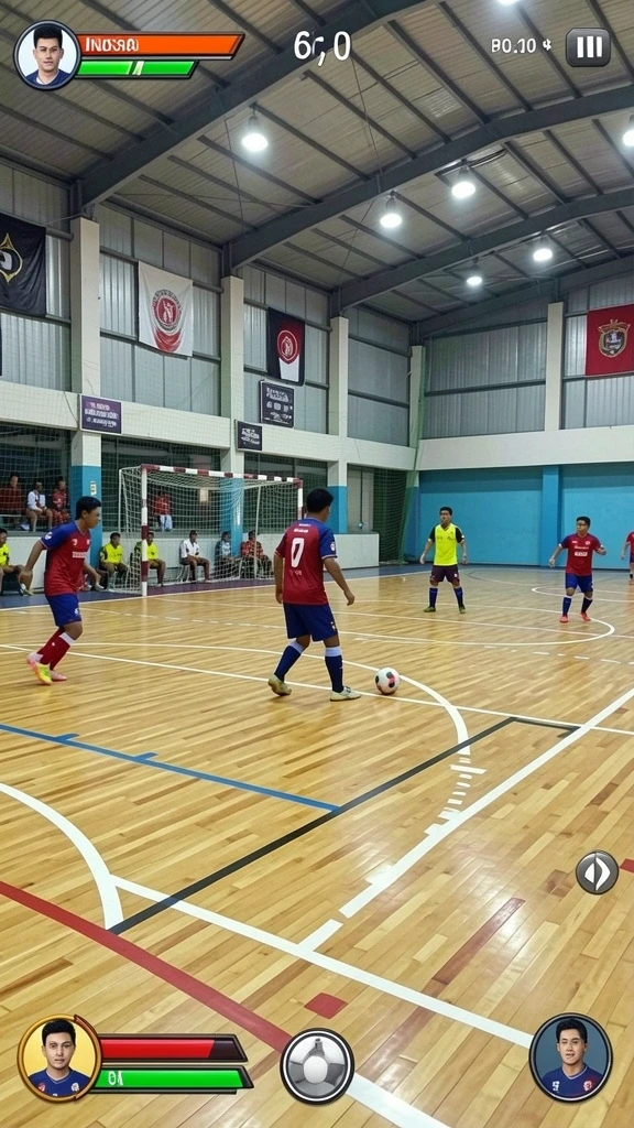 Grafis yang memikat dan penuh warna.