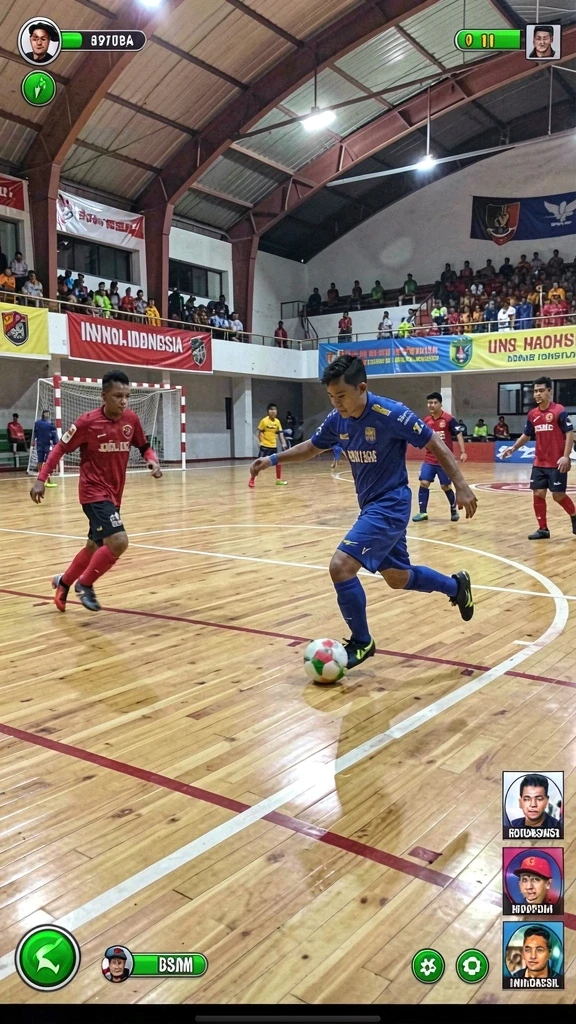 Grafis yang memukau dan efek suara realistis.