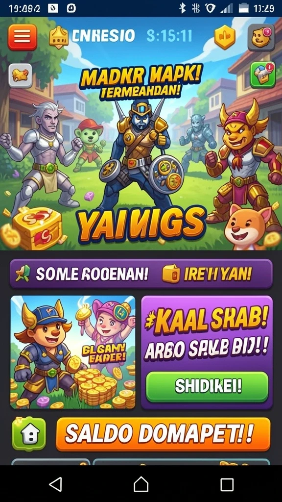 Pengalaman bermain multiplayer yang seru.