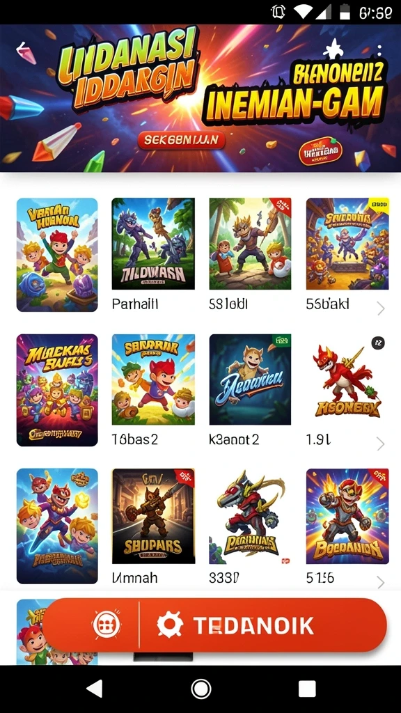 Gambaran level baru yang penuh dengan tantangan.