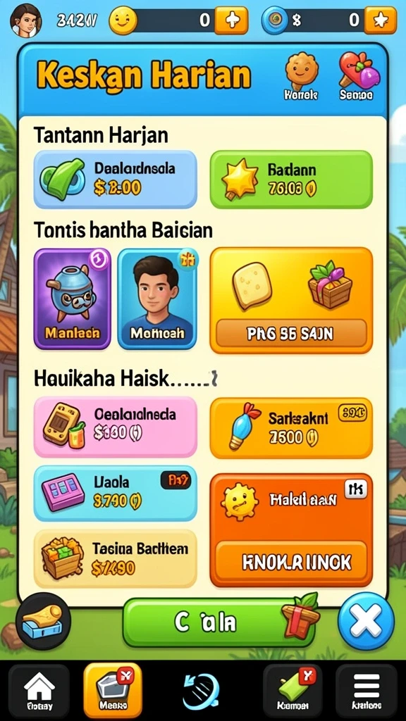 Event menarik yang diadakan setiap bulan.