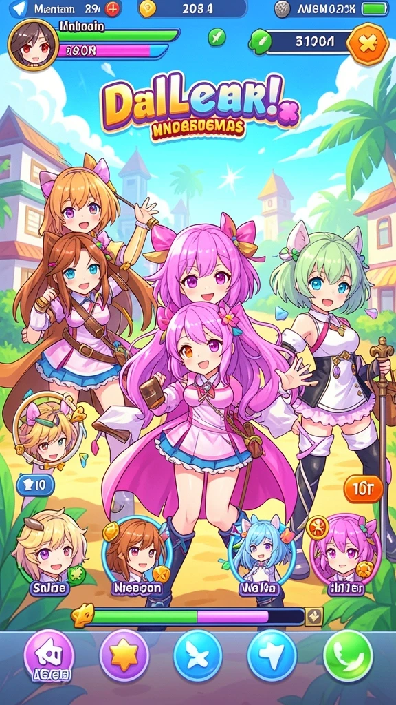 Berinteraksi dengan teman dalam mode multiplayer.