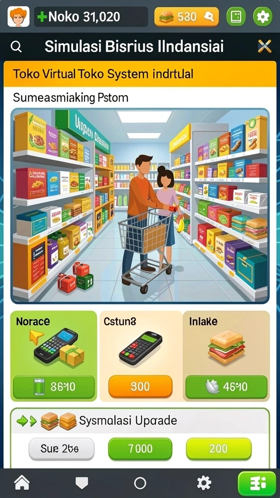 Tampilan antarmuka yang intuitif dan user-friendly.