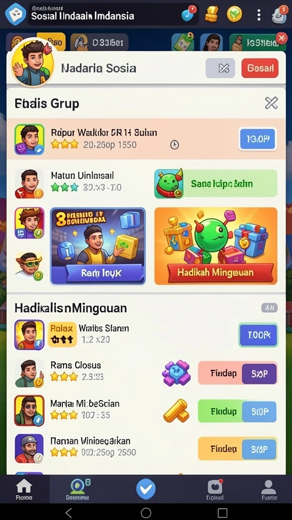 Antarmuka pengguna yang ramah dan mudah dinavigasi.