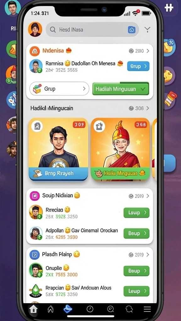 Tampilan antarmuka yang menarik dan intuitif.