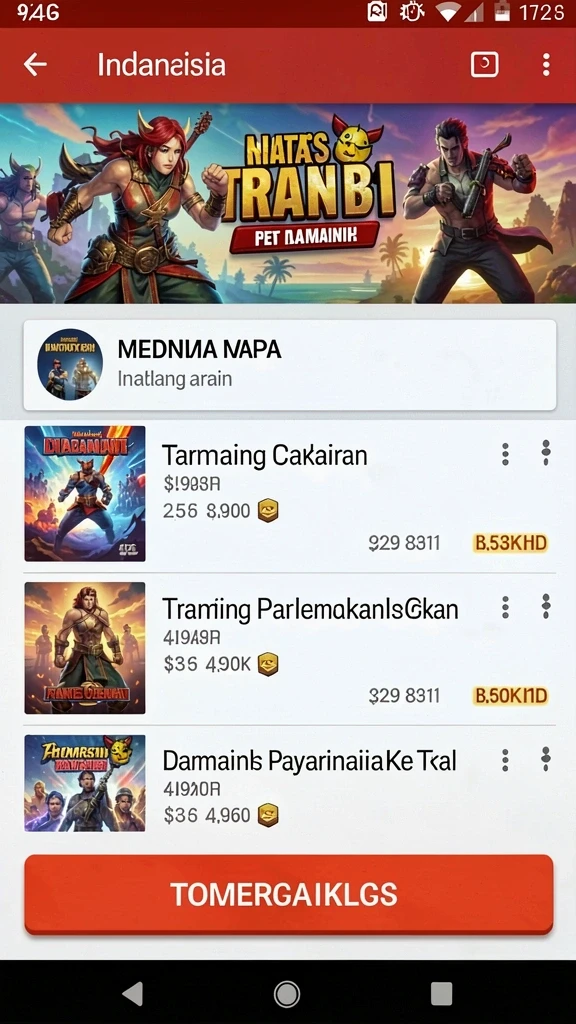 Tantangan harian yang mengasyikkan.