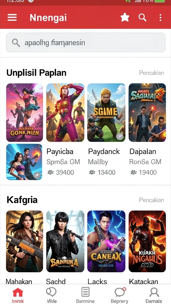 Tampilan antarmuka yang menarik dan mudah dipahami.
