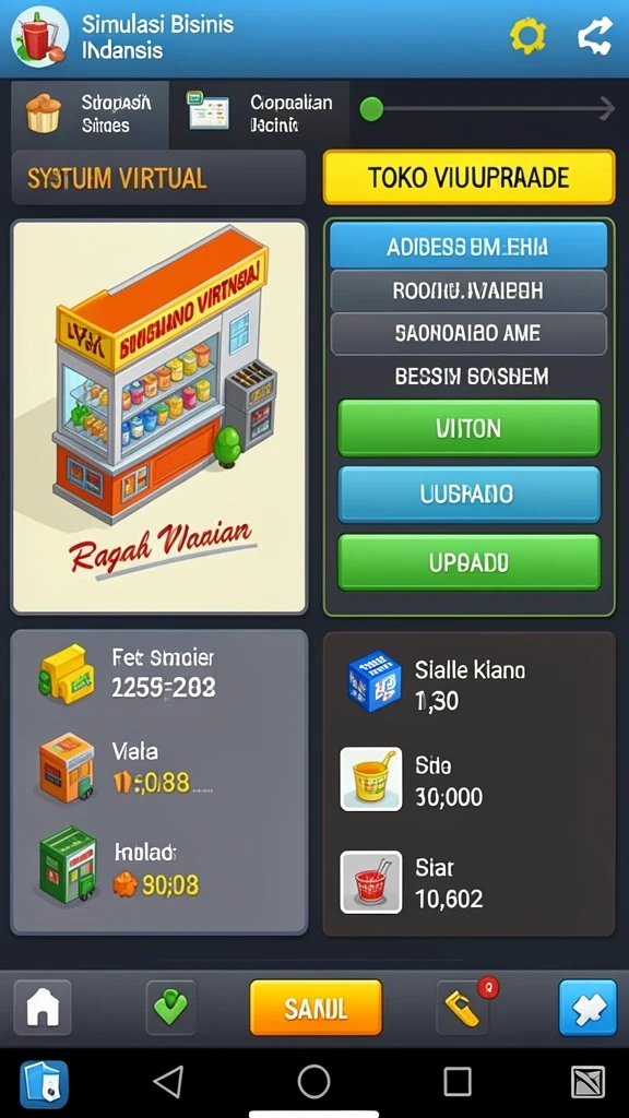 Tampilan antarmuka yang menarik dan mudah digunakan.