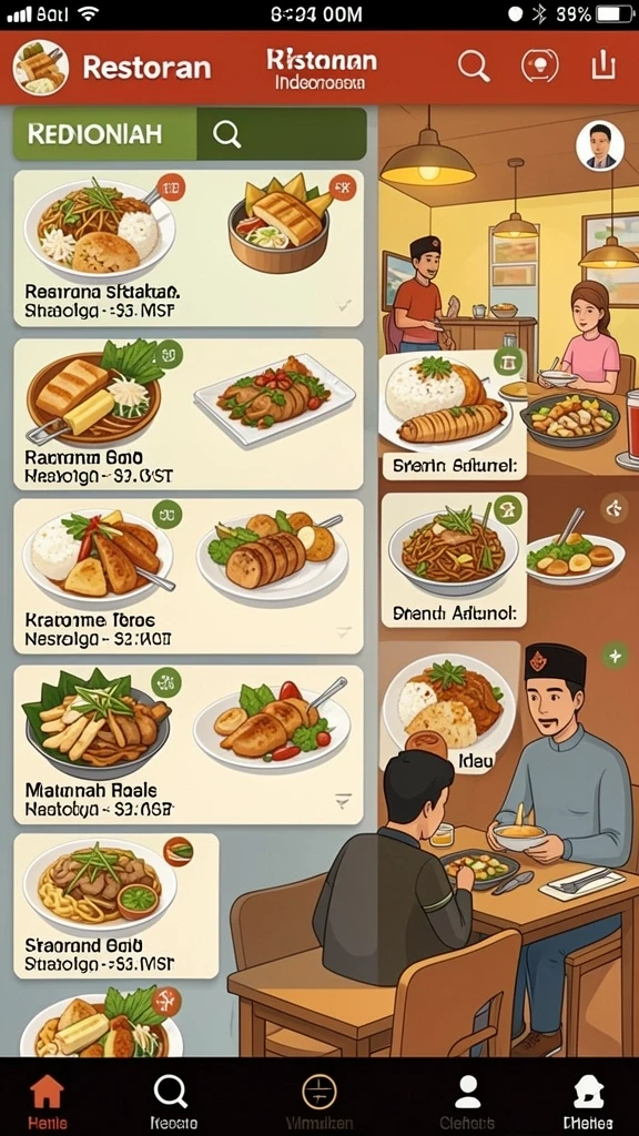 Karakter unik dengan kemampuan menarik.