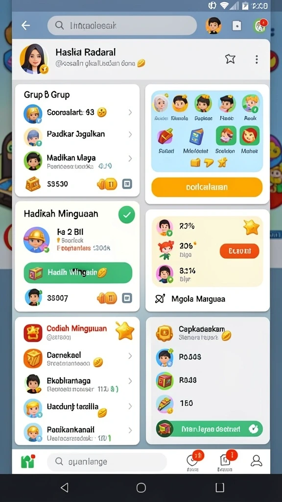 Tangkapan layar menunjukkan aksi pertandingan hoki yang menegangkan.
