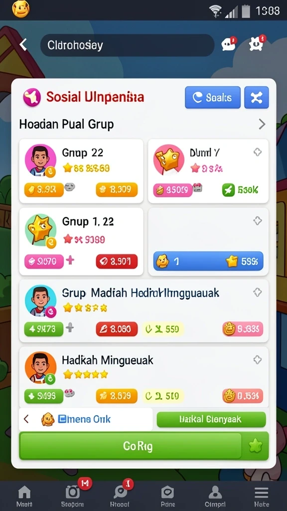 Tampilan antarmuka yang menarik dan mudah digunakan.