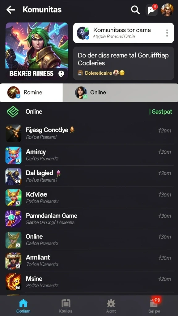 Screenshot aksi permainan yang mendebarkan dan penuh tantangan.