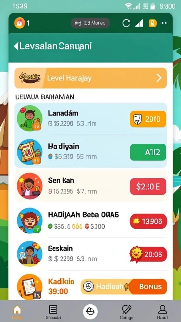 Tampilan antarmuka yang ramah pengguna.